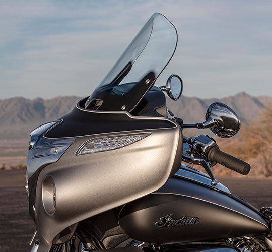 Push-Button Power Windshield