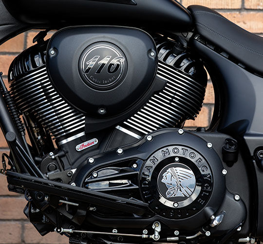 Powerful Thunder Stroke 116 V-Twin Engine