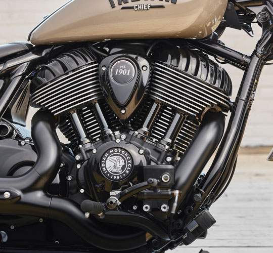 Chief Dark Horse Indian Motorcycle IN